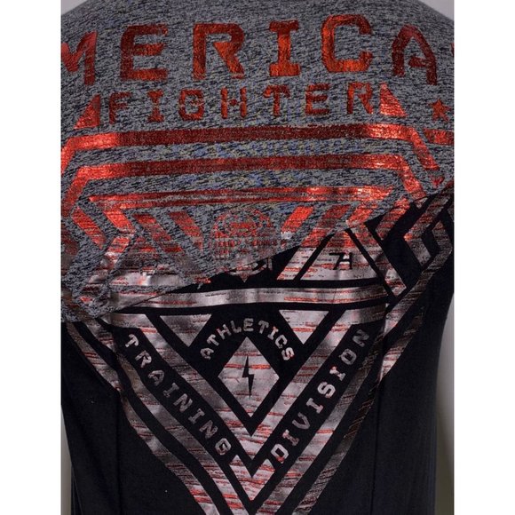 AMERICAN FIGHTER Men's T-Shirt S/S MAYVILLE TEE - Picture 8 of 10